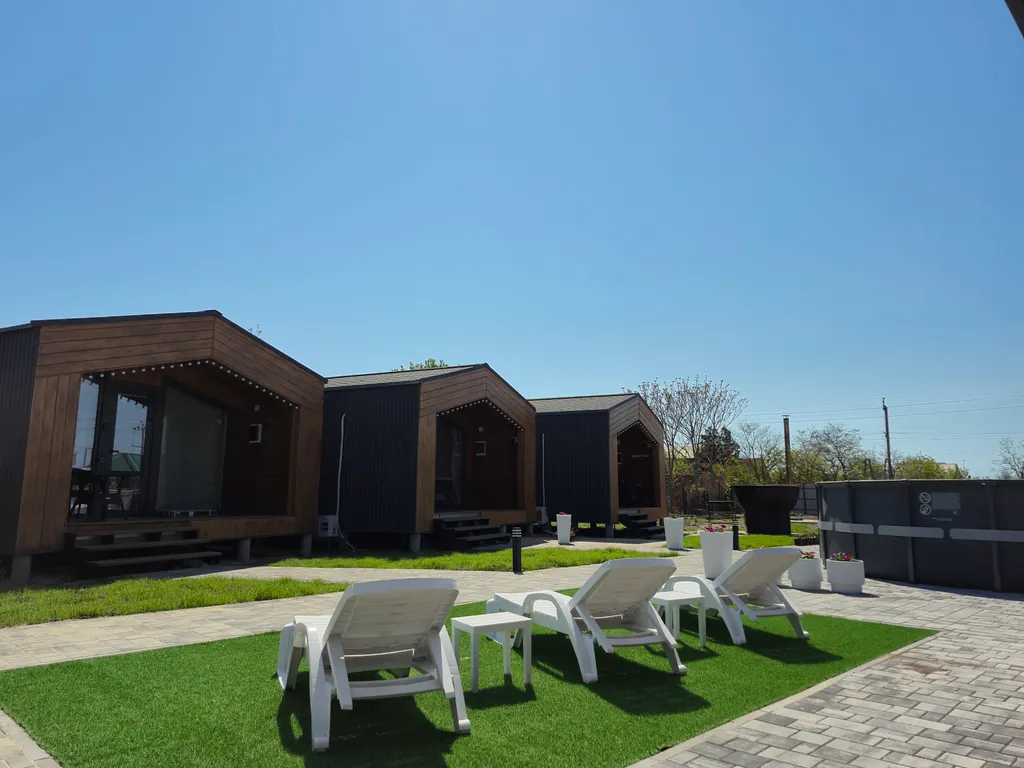 Дом 33m2 — чан, кухня, Wi-Fi