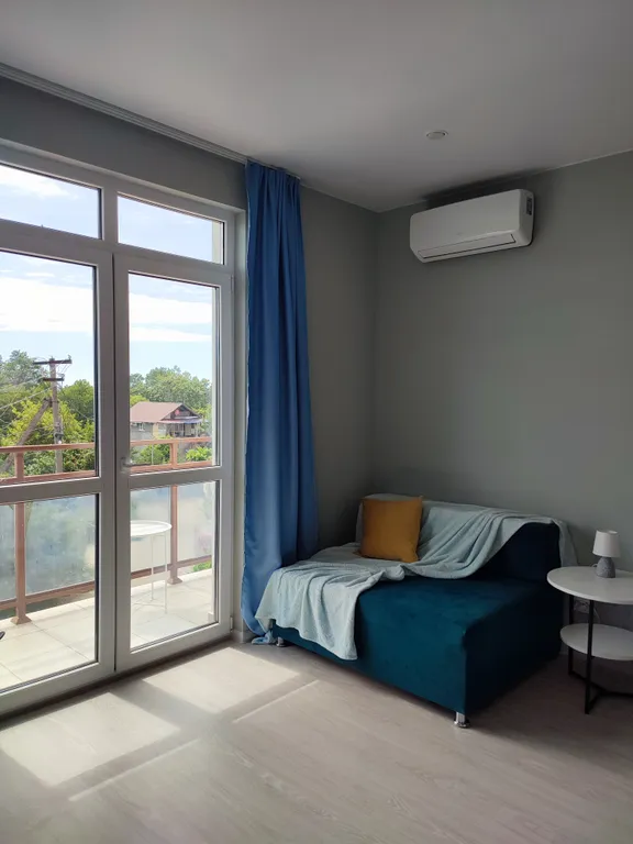 Новая студия с видом на море в Хосте