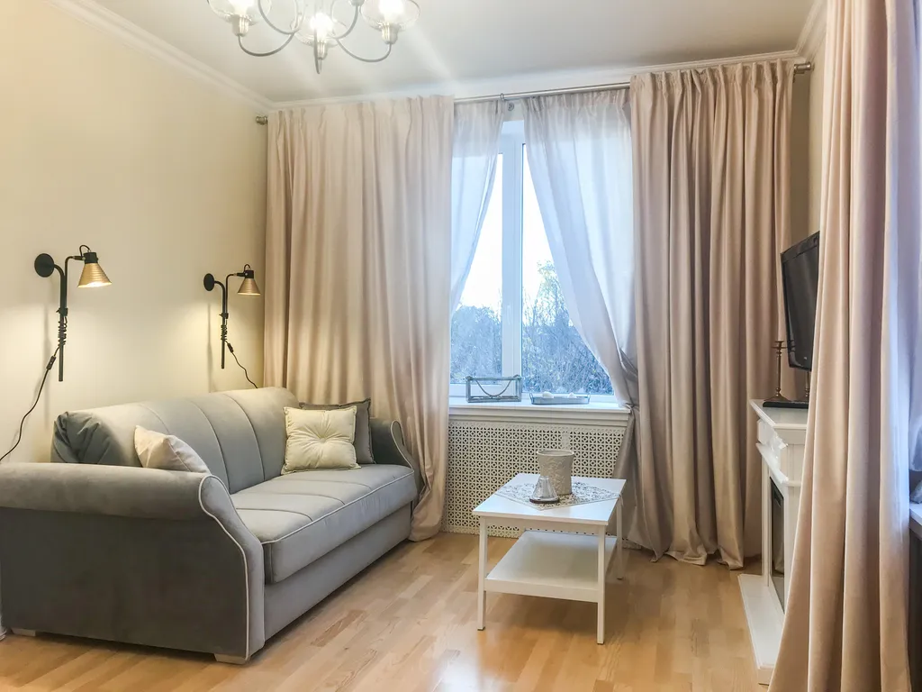 Большая красивая квартира на берегу залива