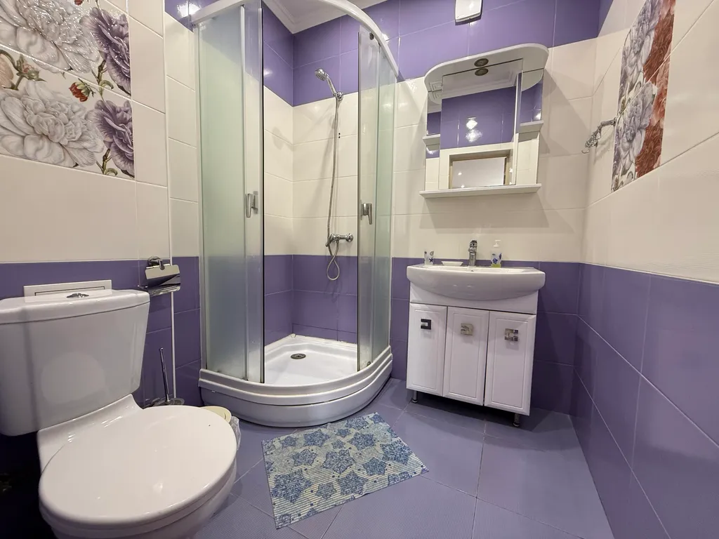 Квартира у пляжа с балконом и зоной барбекю