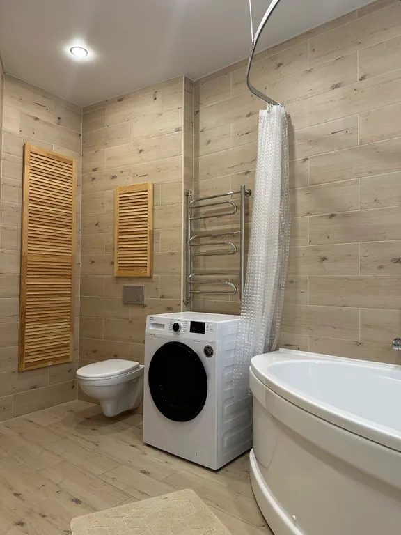 Двухкомнатная квартира с двумя санузлами и шикарным видом из окна