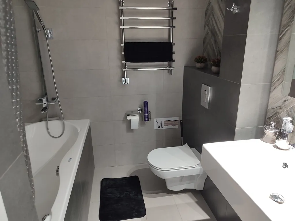 Дизайнерская 1-комнатная квартира с видом на город и парк