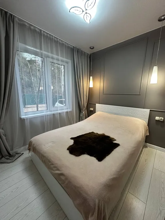 Дом в черте города в лесу