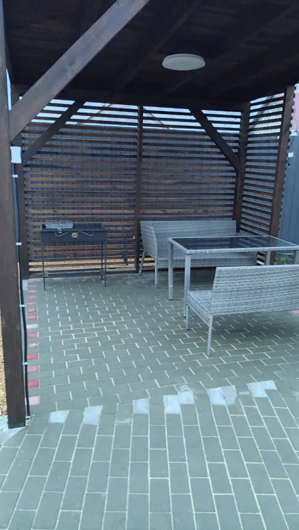 Дом-шале А-фрейм Счастье с баней у реки