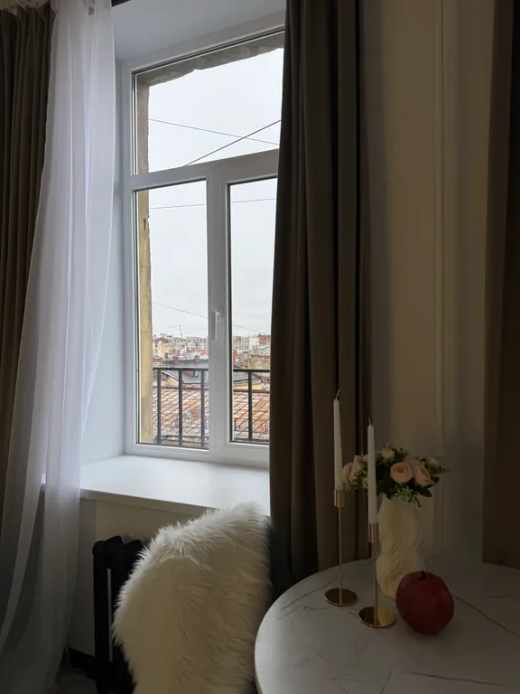 Teplo apartments студия с камином