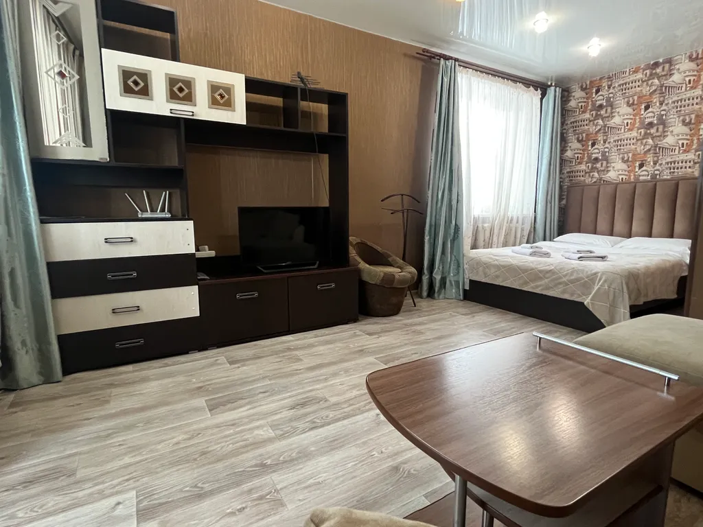 Однокомнатная квартира с большой кухней и лоджией