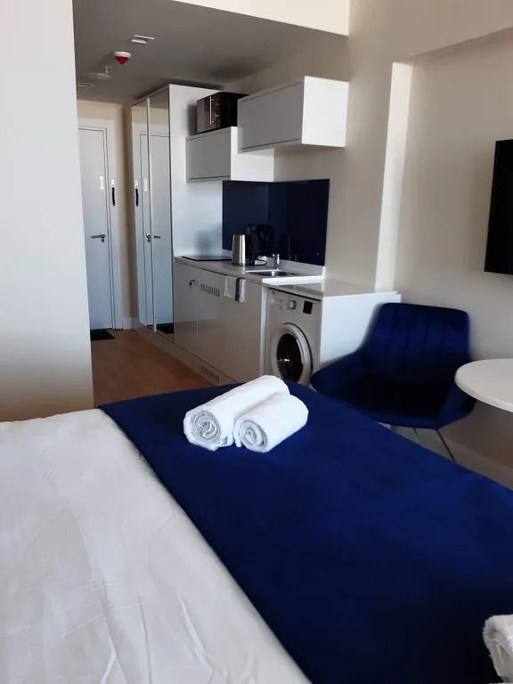 Апартаменты орби сити с видом на море на первой линии от моря