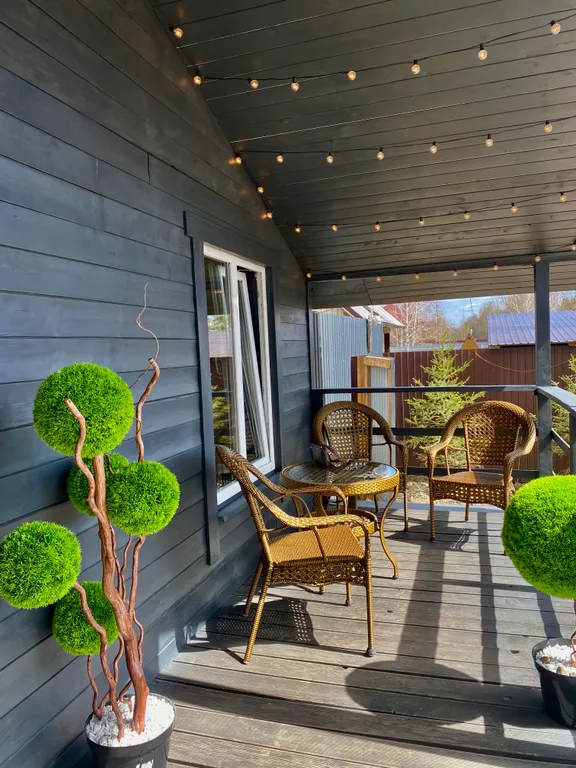 Загородный дом Loft lodge на берегу реки Ангара