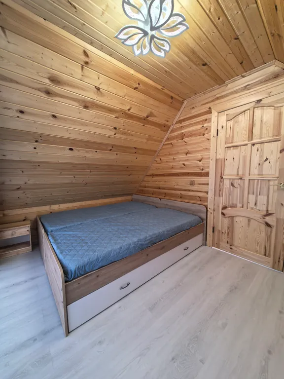 Дом на берегу Ладоги с песчаным пляжем, баня с купелью