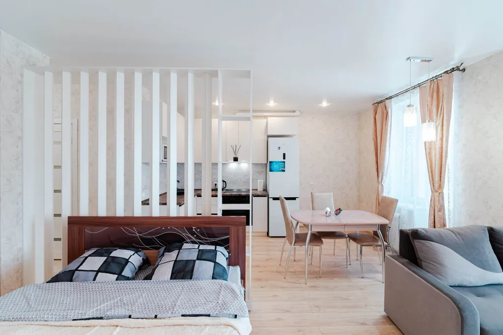 Уютная квартира-студия в центре левого берега Иртыша