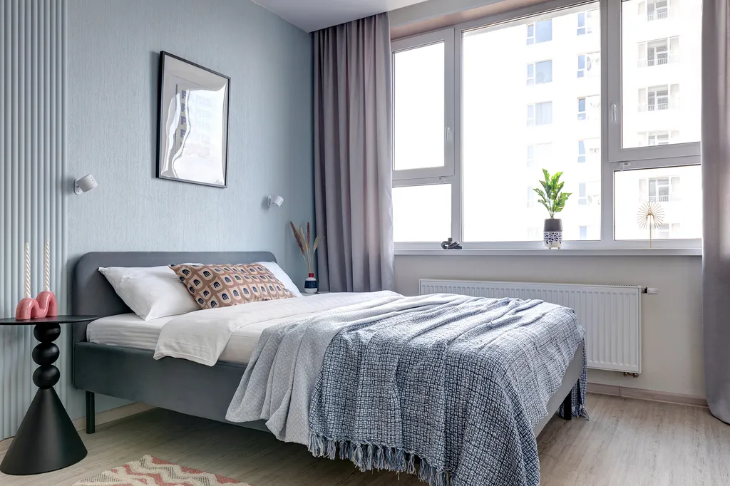 Милая студия для двоих со всеми удобствами