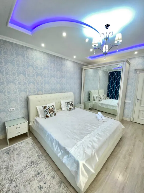 Отличная двухкомнатная квартира в престижном районе ЖК Шахристан — аренда посуточно в Алматы