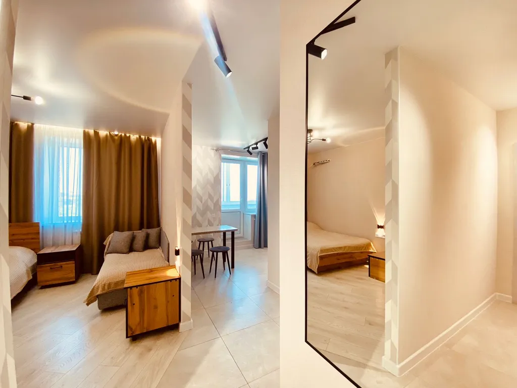 Двухкомнатные апартаменты в центре города