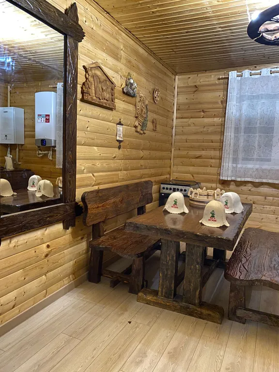 Дом с сауной и мангальной зоной