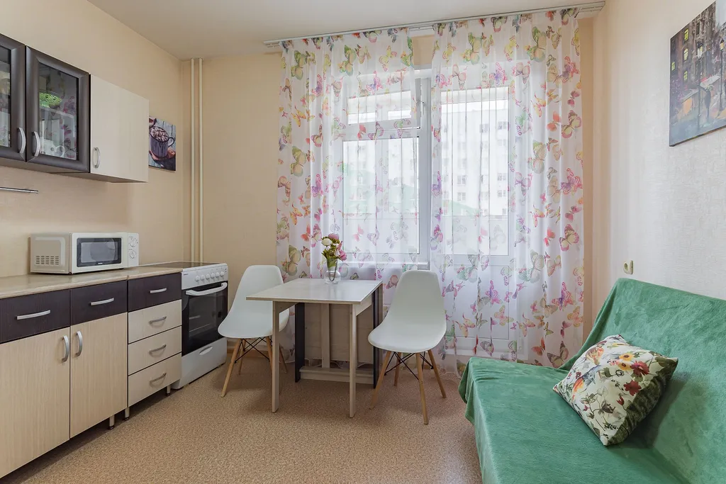 Комфортная квартира с отдельными кроватями