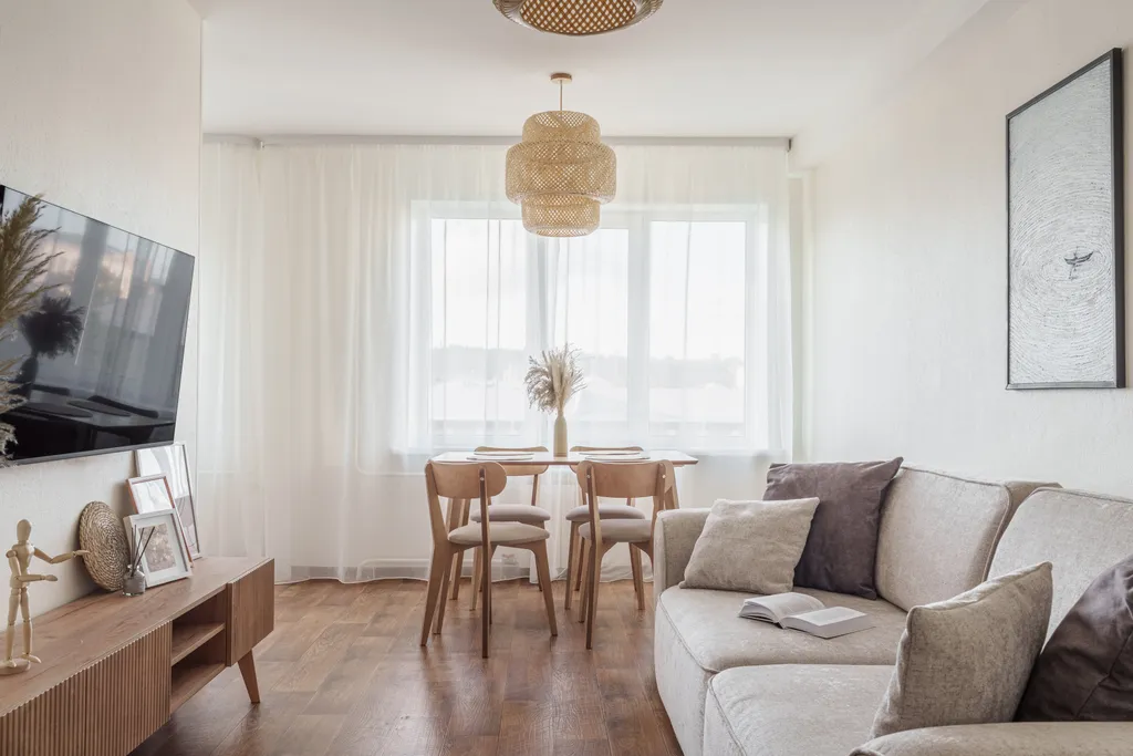 Квартира с Эко-дизайном и видом на Центральную набережную