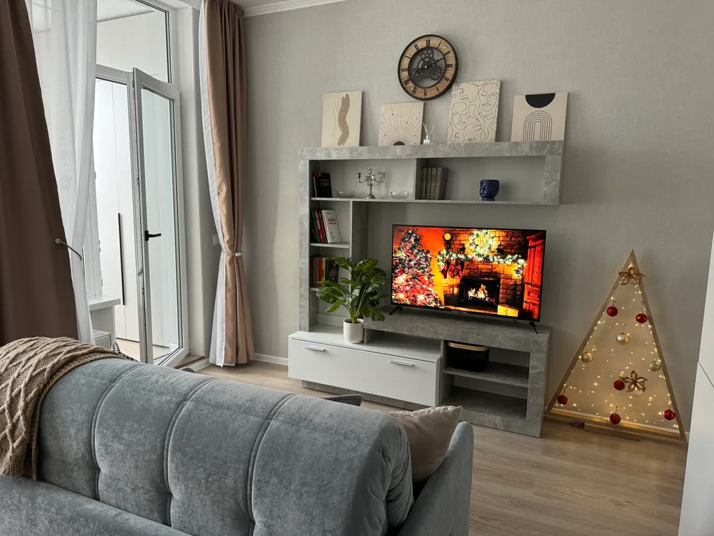 Квартира Квартира Современная студия рядом с Экспофорумом, Пушкиным, Павловском, аэропортом — Шушары