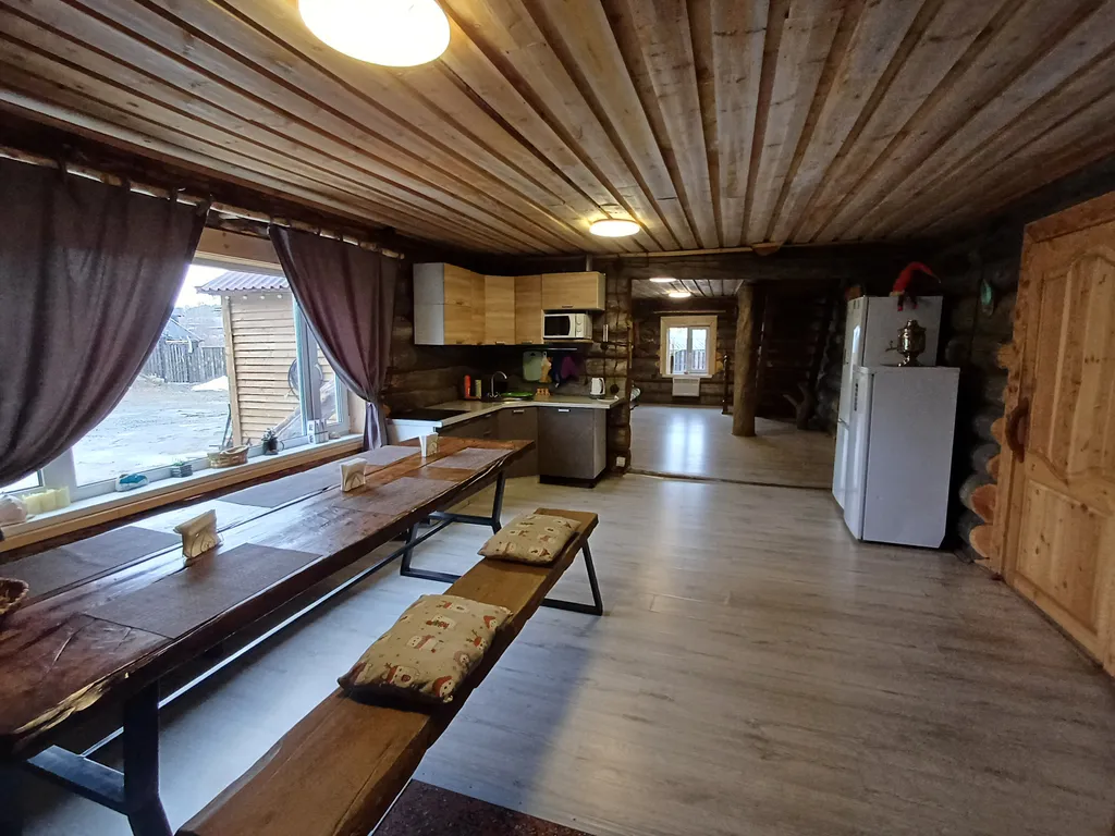 Эко дом на берегу Белого моря