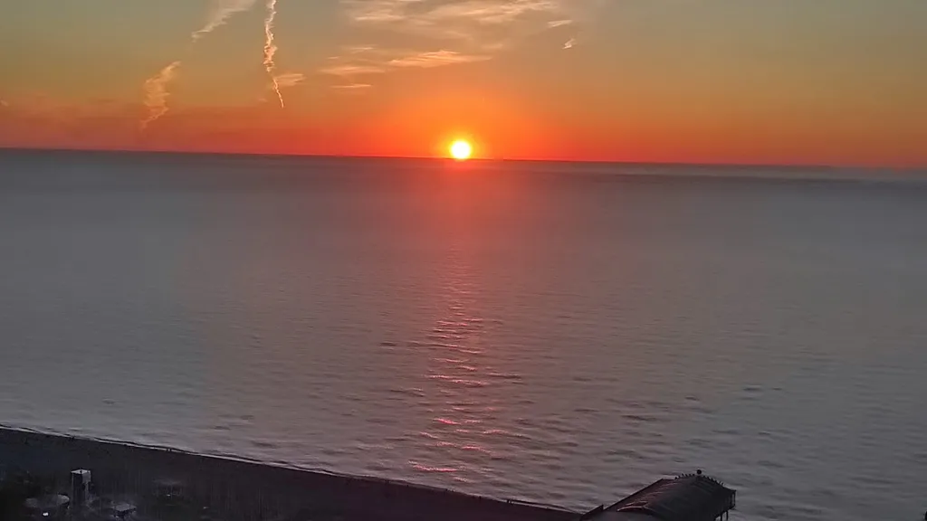 Квартира Квартира Семейный апартамент с отдельной спальней Орби Сити с видом на море — Батуми