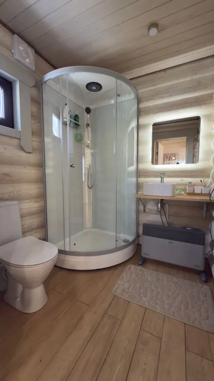 Сруб с банным чаном