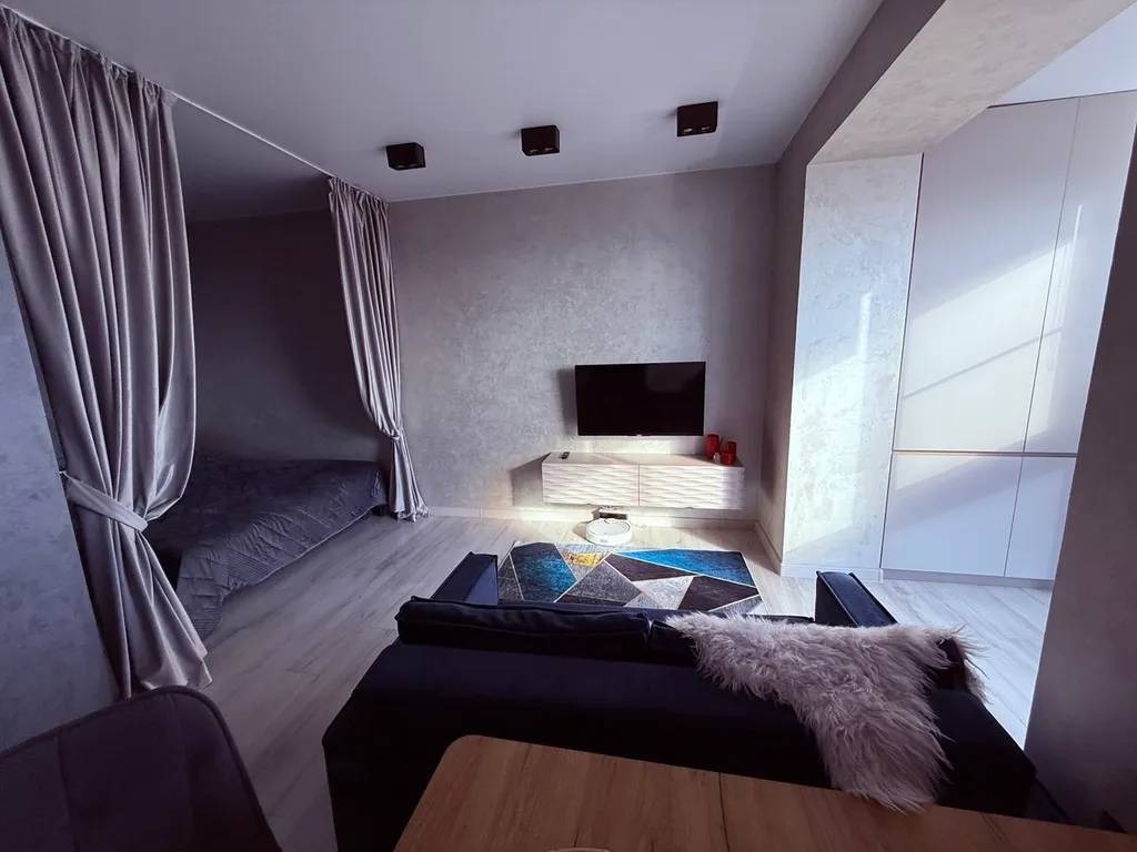 Просторная квартира-студия с лучшим видом в городе