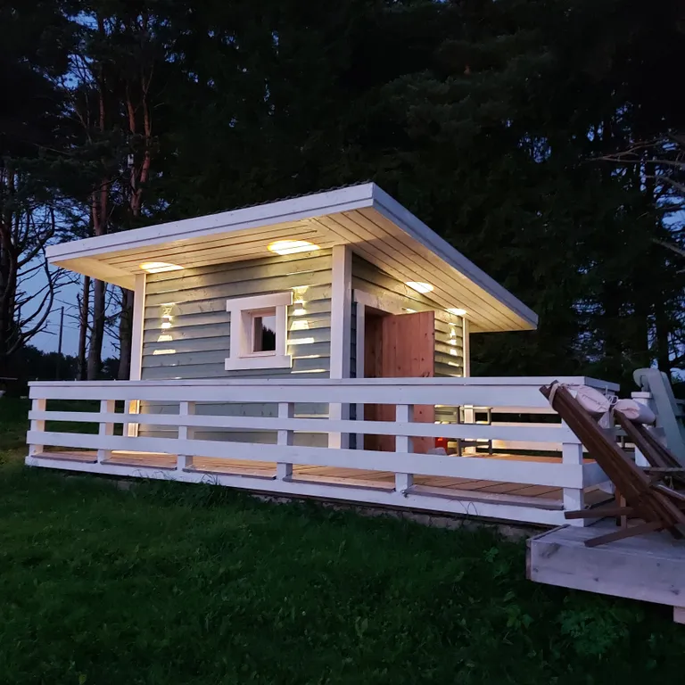 Коттедж Дом в Карелии с видом на реку — Нурмойла