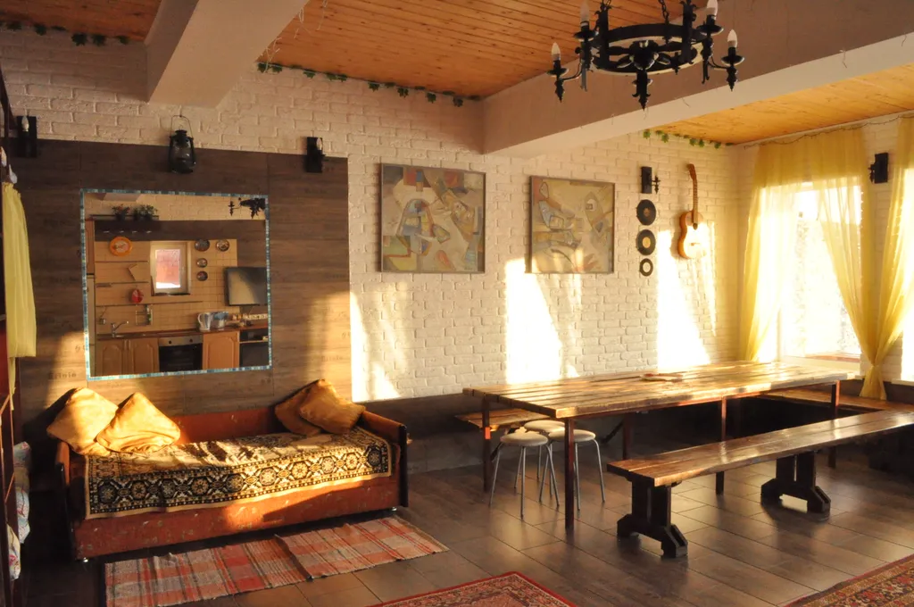 Коттедж дом на берегу реки