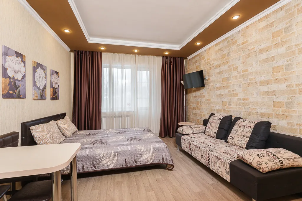 Квартира Квартира-студия, 32 м², 2 кровати — Новосибирск