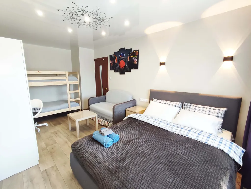 1-комнатная квартира в центре города