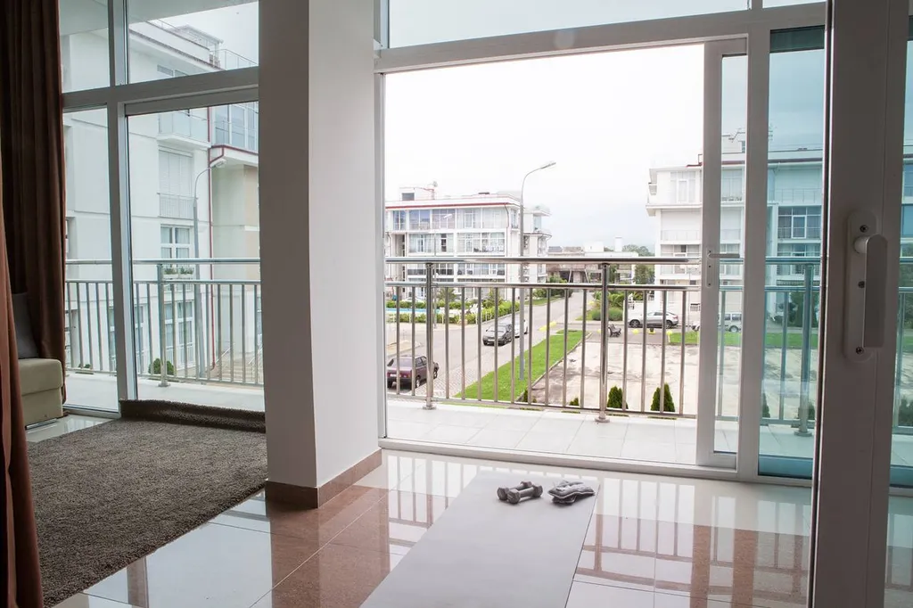 Апартамент с видом на горы