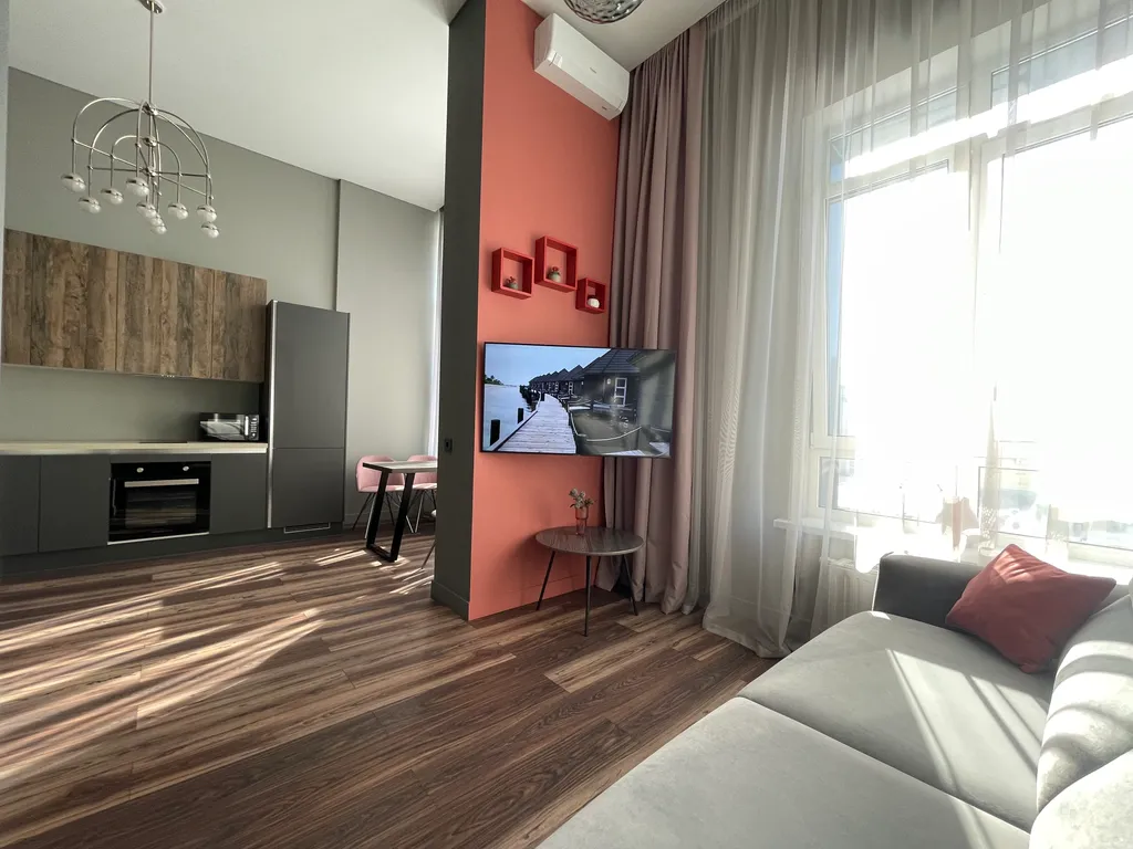 Роскошная квартира пентхаус с 4 метровыми потолками с видом