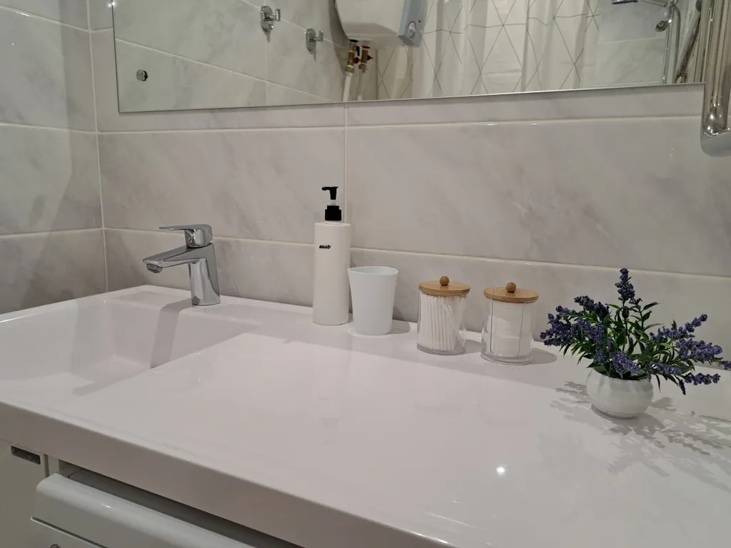 Стильная и уютная двухъярусная студия