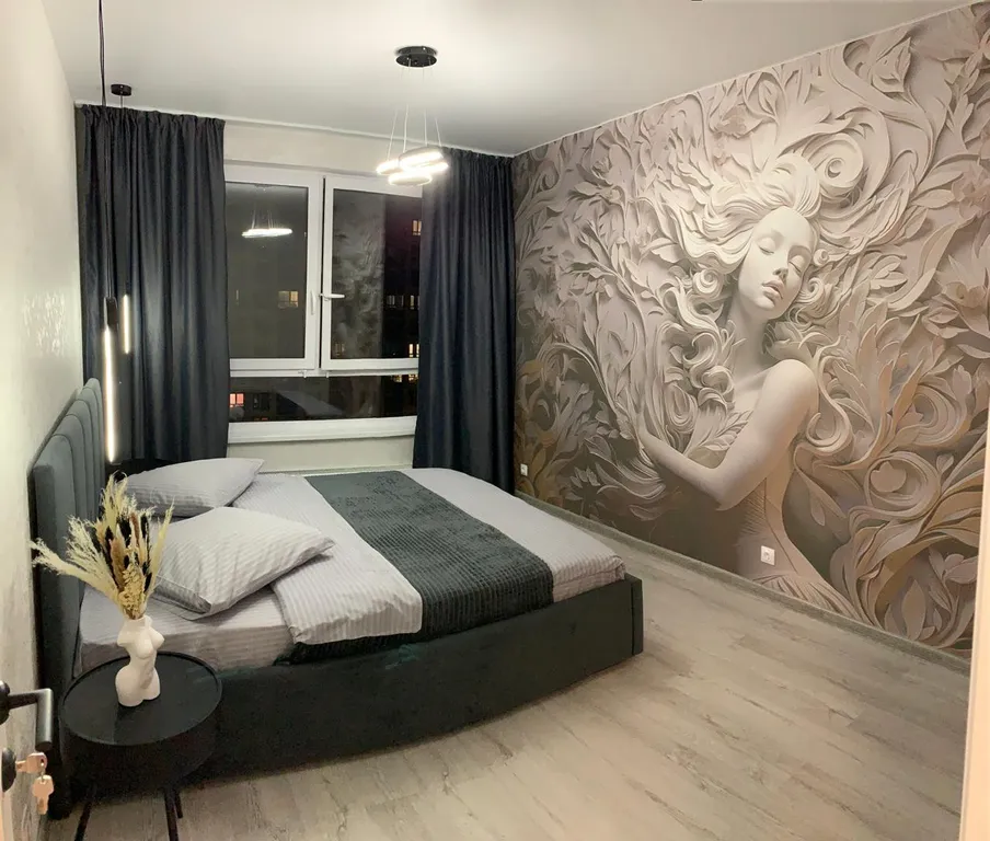 Ассорти, двухкомнатные апартаменты комфорт класса с удобствами