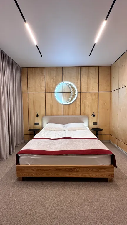 Шикарный Барн с сауной и купелью