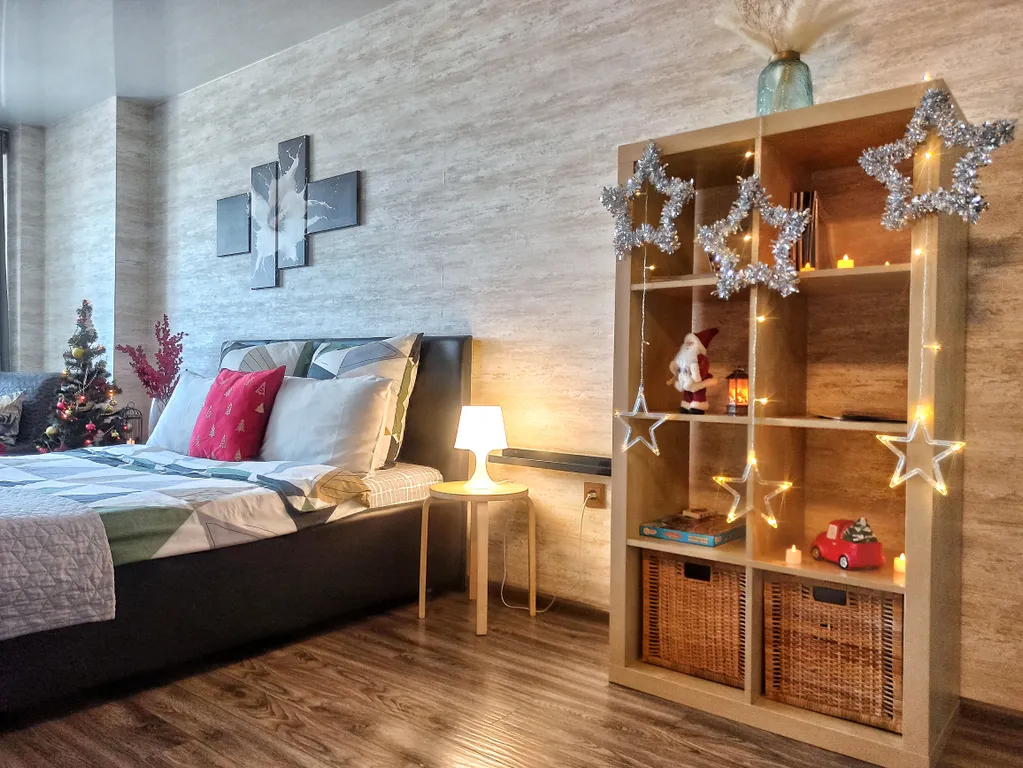 Видовая 1-комнатная квартира бизнес-класса в ЖК Клевер