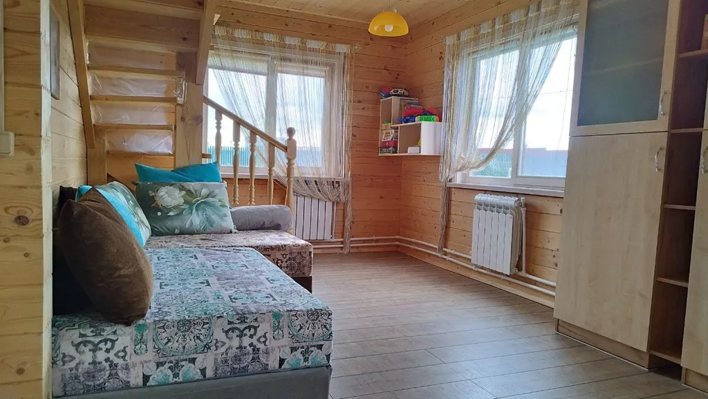 Уютный дом с баней в тихом поселке