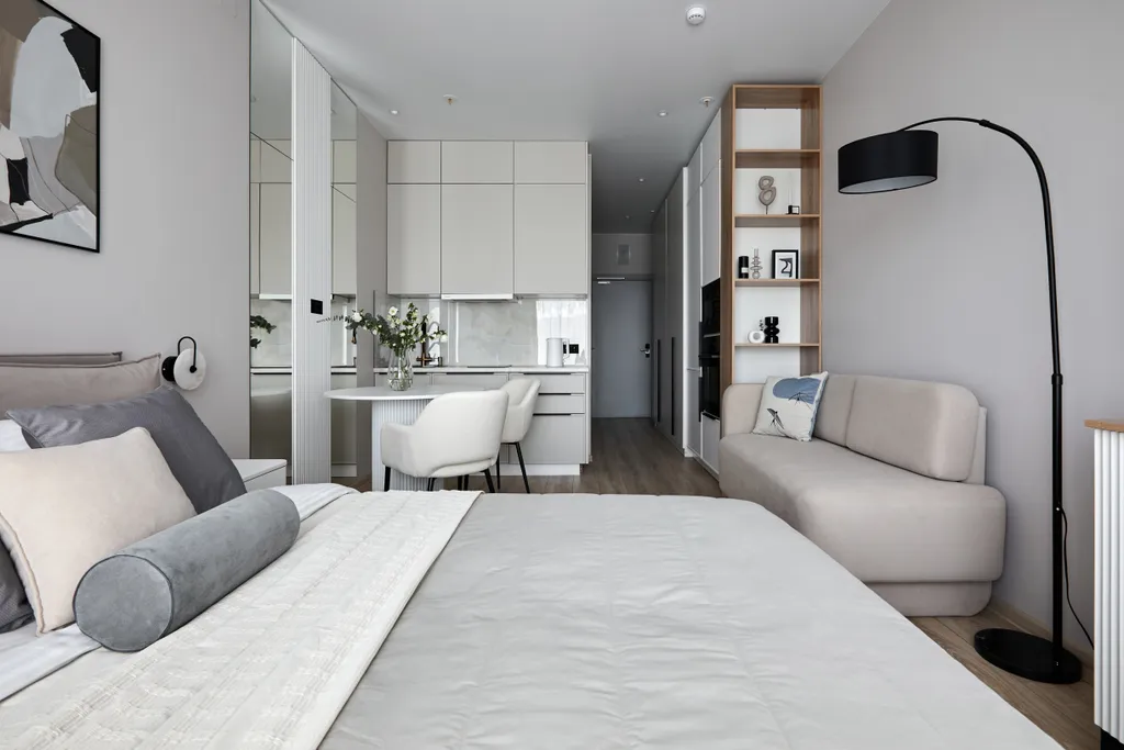 Квартира Квартира MyHomeYourHome в апарт-комплексе «Avenir Ladojsky» — Санкт-Петербург
