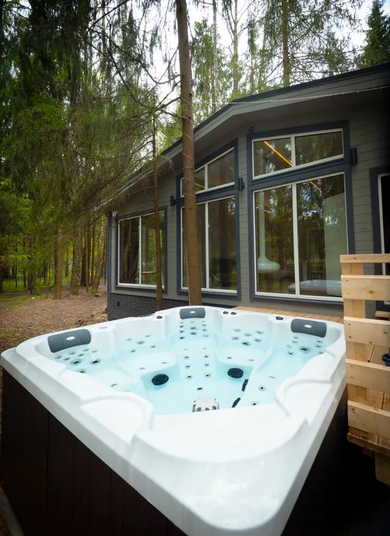 Коттедж с сауной и джакузи, 74 кв.м — аренда посуточно в Истра