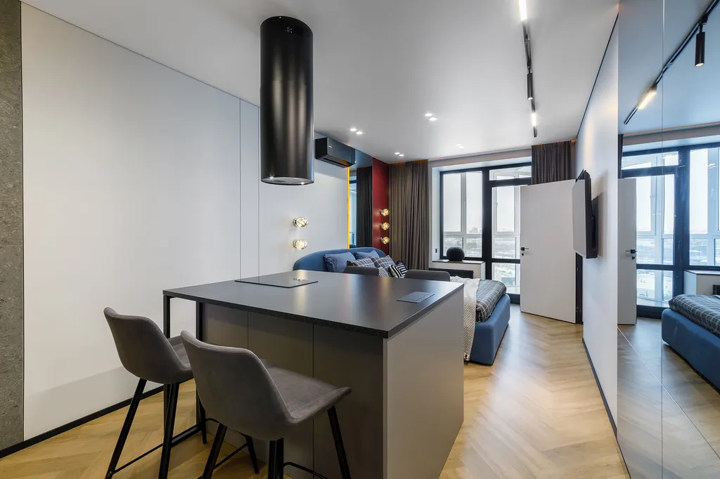 Дизайн квартира в центре города