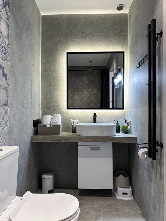 Квартира Двухкомнатные апартаменты на Острове Мечты с видом на набережную — Москва