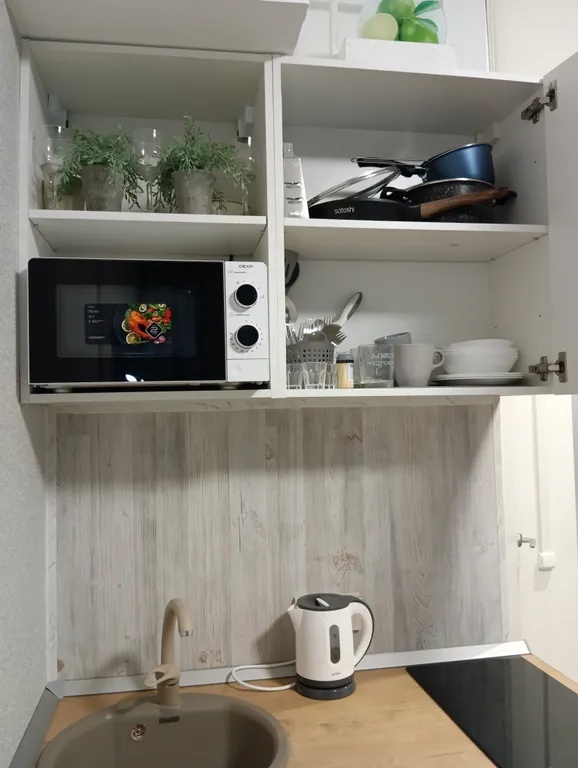 Уютная студия в зелёном районе Москвы