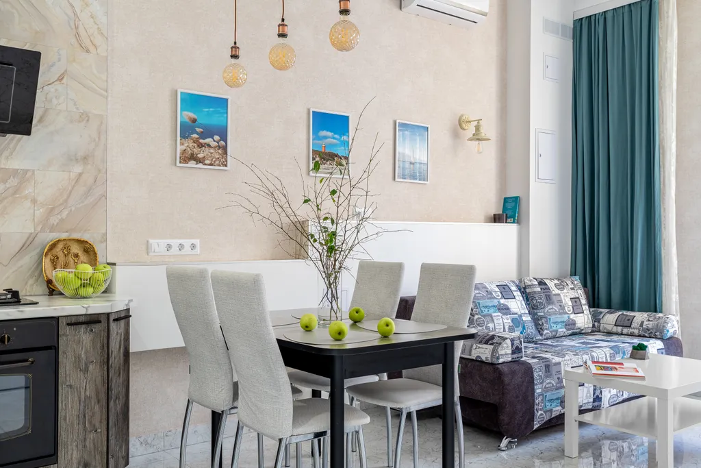 Квартира КВАРТИРА "кИСЛОРОД" с балконом  для отдыха на море — Геленджик