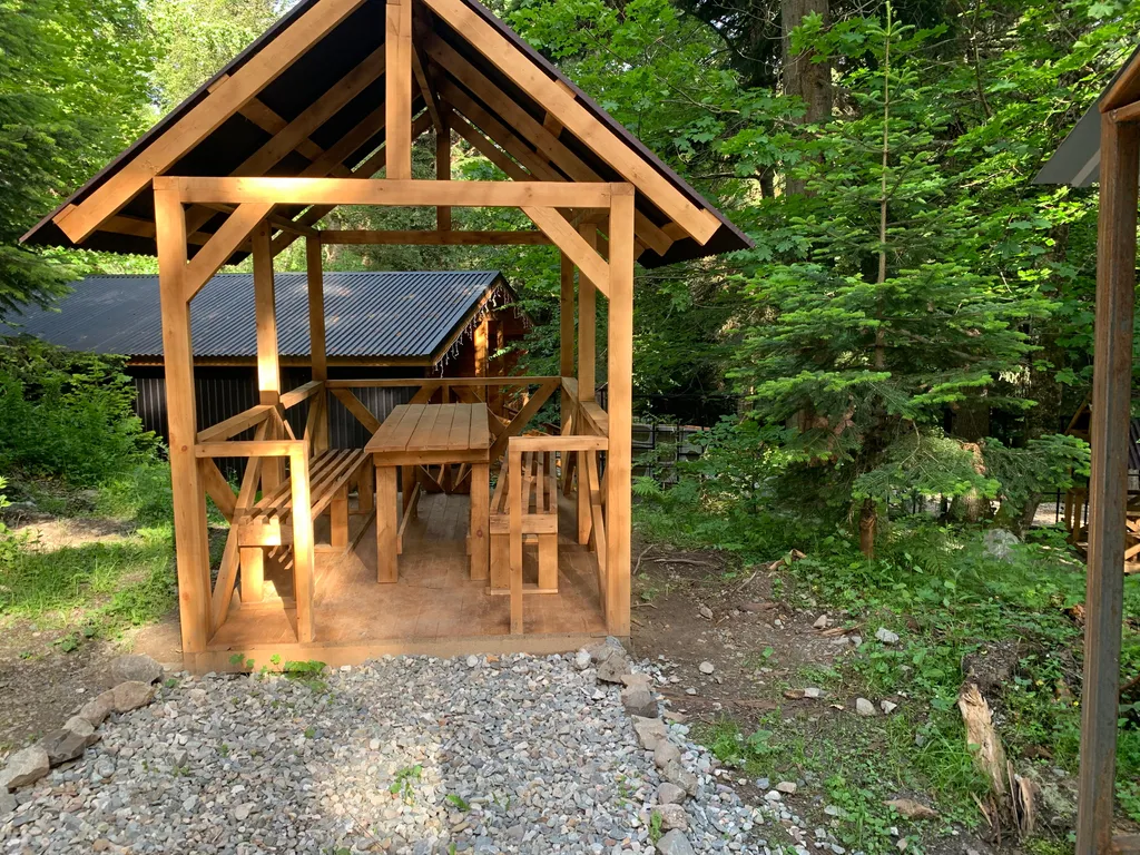 Коттедж Коттедж Уютное шале в окружении леса — Архыз