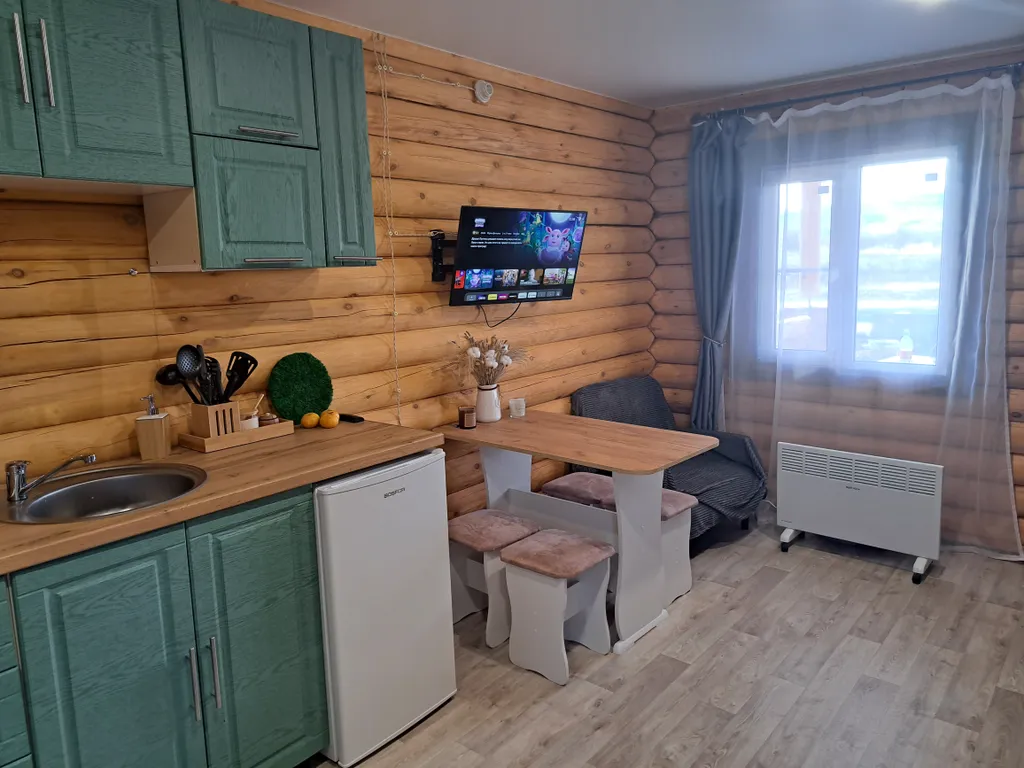 Коттедж Коттедж Деревянный сруб с баней и купелью — Псебай