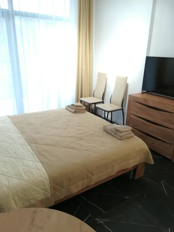 Квартира Новая студия в жилищном комплексе  с видом на горы — аренда посуточно в Алушта