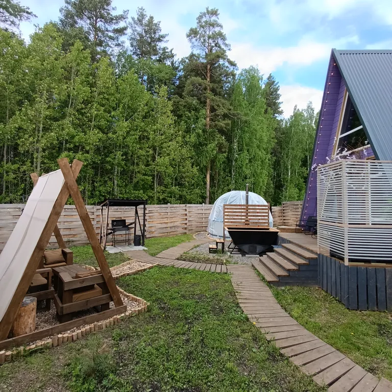 Дом 50m2 — чан-ванна, кухня, Wi-Fi