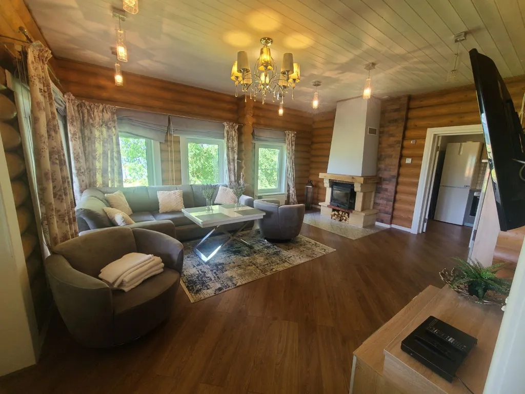 Уютный дом с баней на берегу Рузы