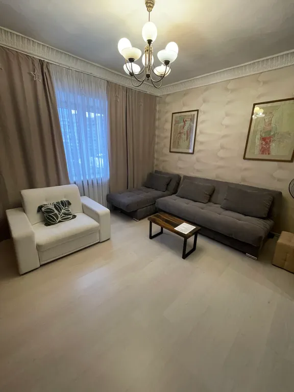 Полнометражная 2-комнатная квартира в историческом центре