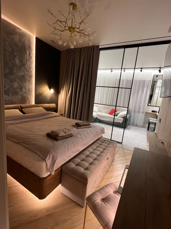 Скромный лофт с нотками поп-арта недалеко от центра