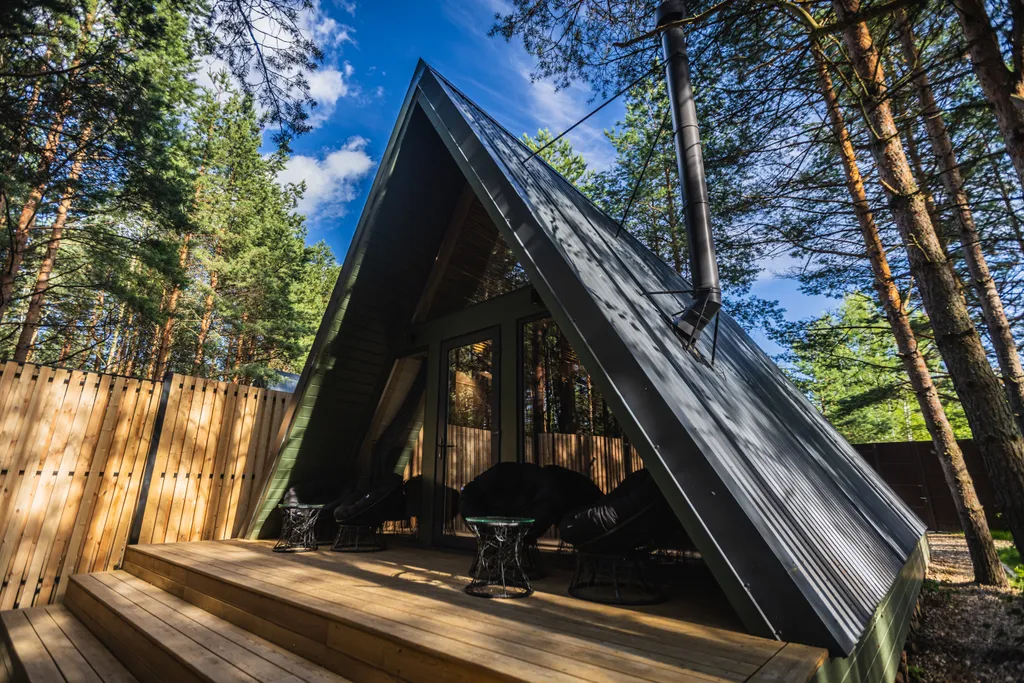 Коттедж Коттедж А-Фрейм грин — Павловский Посад